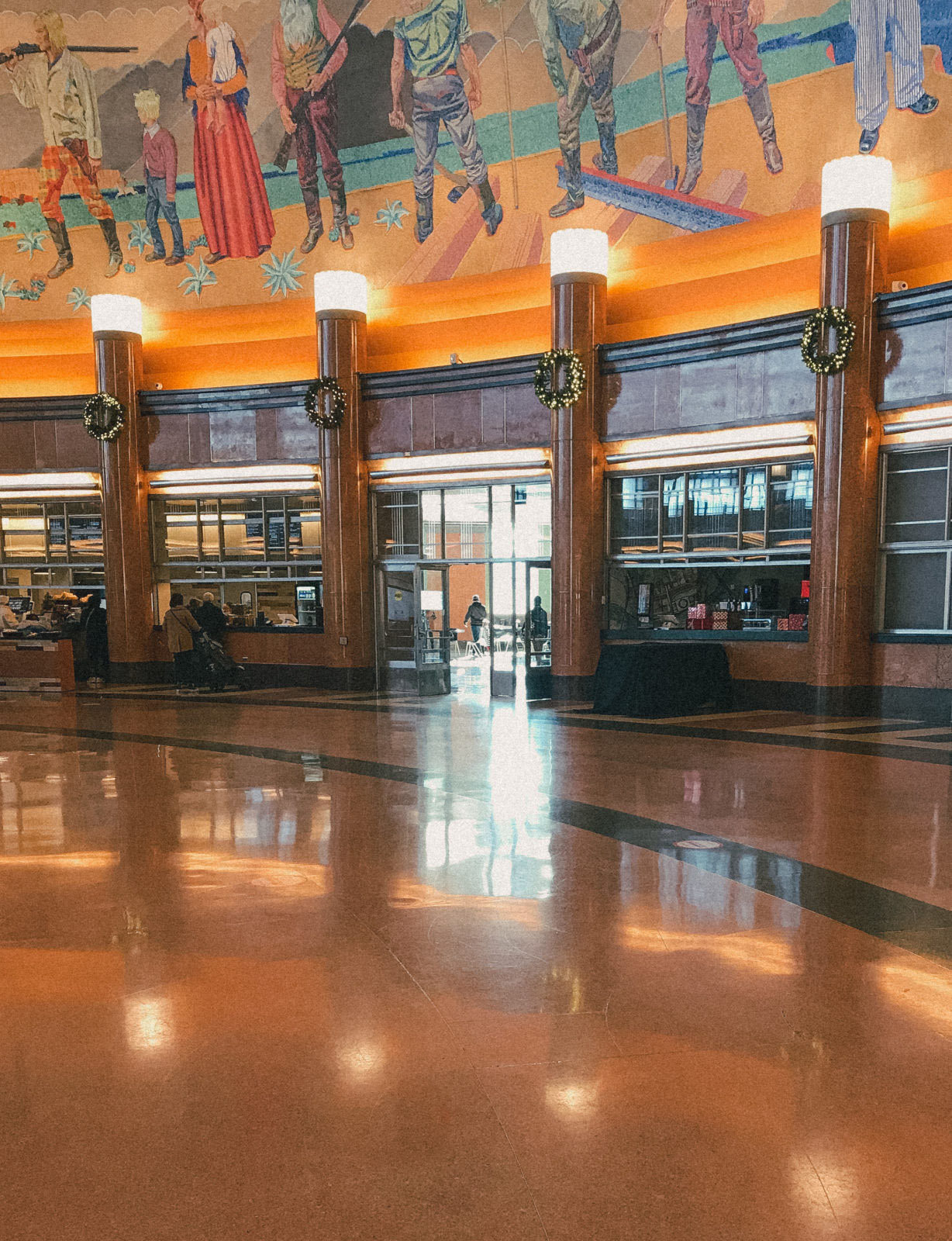 Interior of Union Station, Cincinnati